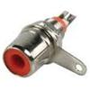 Connettore rca CC-15 da pannello rosso